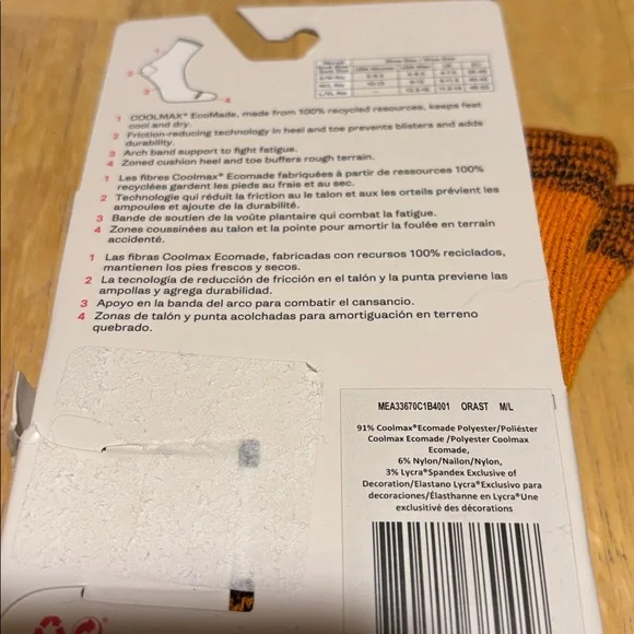 Merrell Moab Hiking Socks - Size m/L - Picture 3 of 3